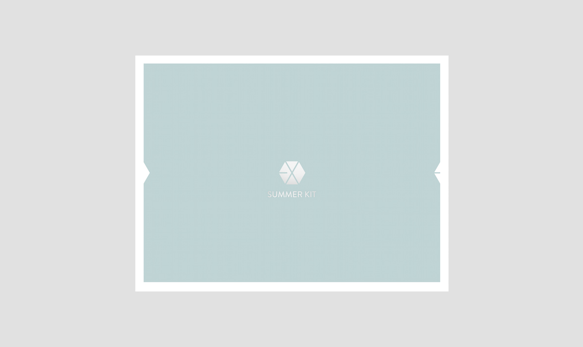 EXO Summer Kit Package Box | Sugar Design