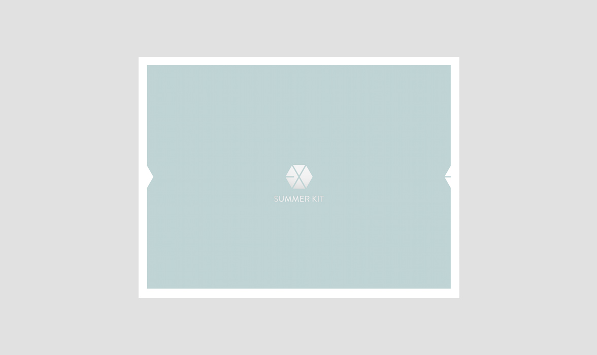 EXO Summer Kit Package Box | Sugar Design