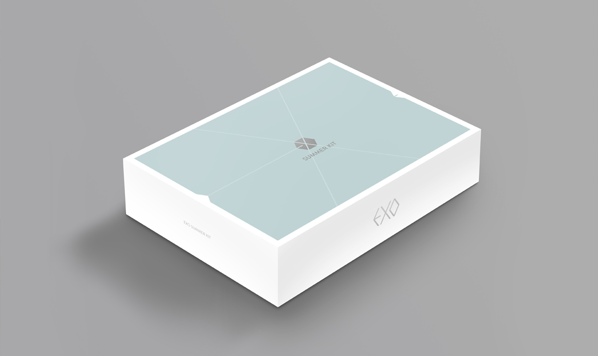 EXO Summer Kit Package Box | Sugar Design