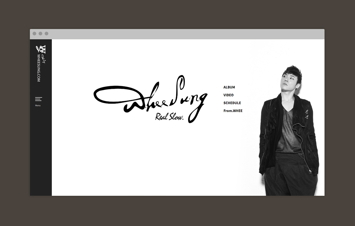 WHEESUNG Homepage Web Design | Sugar Design