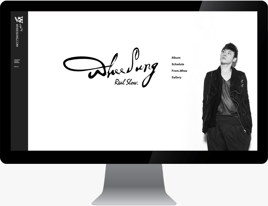 WHEESUNG website designed by Sugar Design
